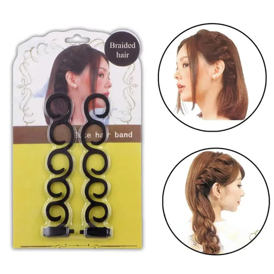 1Set Magic French Hair Braiding Weave Braider Roller Twist Styling Maker DIY Hairstyling Accessories