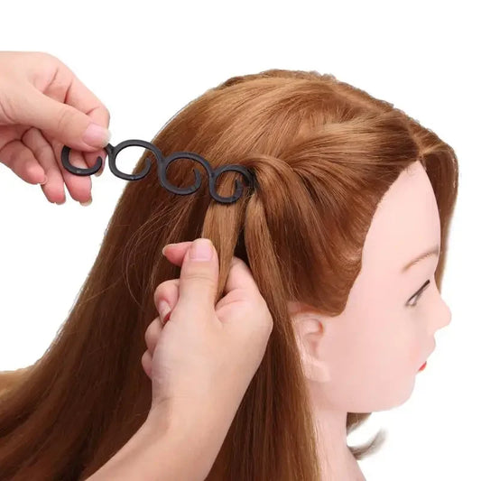 1Set Magic French Hair Braiding Weave Braider Roller Twist Styling Maker DIY Hairstyling Accessories